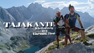 Tajakante Klettersteig  Ehrwald Tirol [upl. by Ttcos]