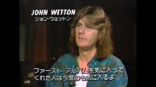 ASIA Interview 1983 with John Wetton [upl. by Chappelka]