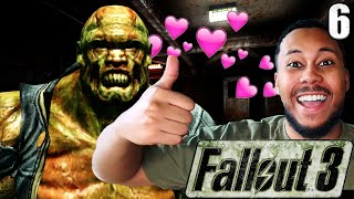 WE FOUND A NEW VAULT  AND MADE A NEW FRIEND  Fallout 3 Blind Lets Play  Part 6 [upl. by Rick]