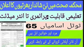 Jobs vacancy 2024 today  Hospital jobs vacancy 2024  Professor Amir [upl. by Yspyg307]