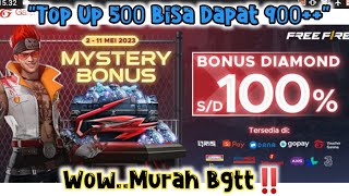 Mystery Bonus Diamond  100  Promo Top Up Diamond FF Murah‼️ [upl. by Ama]