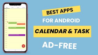 Best Free Calendar amp Task App for Android [upl. by Gregoor]