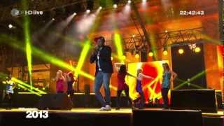 Willkommen 2013 RIO Feat UJean ZDF HD LIVE121231 Berlin [upl. by Ailec670]