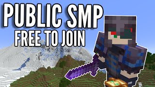 A Public Minecraft SMP Free to Join 1213 Java  Bedrock [upl. by Aical]