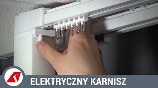 pomagamy jak zamontować elektryczny karnisz napęd DT82LE [upl. by Ettenot]