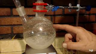 METHYLAMMONIUM CHLORIDE from hexamine PART 1 [upl. by Aredna]