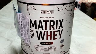 👍Matrix Labs Whey Protein хим анализ сколько белка [upl. by Kcin]