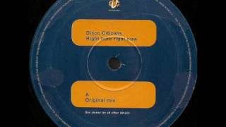 Disco CitizensRight Here Right Now Original mix HQ [upl. by Gabler]