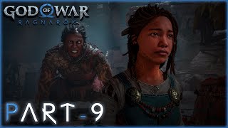 Gryla The Grandmother  God of War Ragnarök PC Part 9  NO Commentary [upl. by Warms]