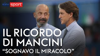 Mancini quotSognavo il miracolo io e Vialli amici per semprequot [upl. by Campos712]