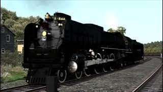 union pacific 844 Blast Whistle [upl. by Einnahc]