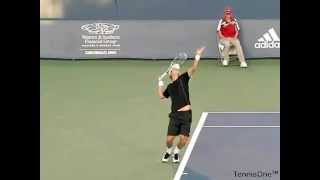 Tomas Berdych  Serve  Slow Motion [upl. by Muffin]