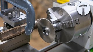 Making a very useful tool for a mini lathe [upl. by Allsopp]