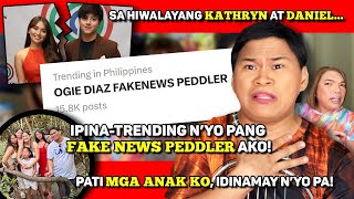 OGIE DIAZ NAGSALITA NA SA HIWALAYANG KATHNIEL AT DUN SA MGA NANLAIT SA KANYA [upl. by Mide910]