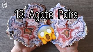 13 amazing pairs of unique agates from Mexico that you wouldn´t believe exist [upl. by Kelton]