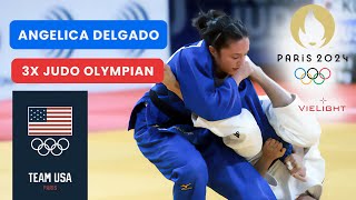 Angelica Delgado  3x Team USA Judo Olympian  Paris 2024 [upl. by Ellennoj]