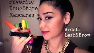 Favorite Drug Store Mascaras  Ardell Lash amp Brow [upl. by Zirkle]