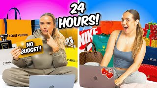 24 Hour Online Shopping Challenge Unlimited Budget [upl. by Bettzel]