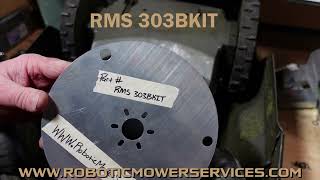 Improved Cutting Disk Kit For Husqvarna 310 315 315X and early 435X amp 535 AWD Automowers [upl. by Indnahc406]