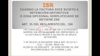 REPASO SEGUNDO BASICO IVA ISR GUATEMALA [upl. by Ardnnek43]