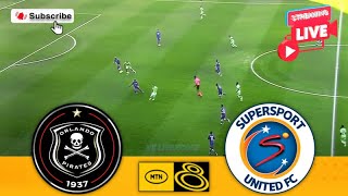 Orlando Pirates vs Supersport United 🔴Live Match Today⚽🎬 [upl. by Ferro40]