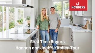 Howdens Budget Kitchen Makeover with First Time Buyers Hannah and Jack [upl. by Nottnerb]