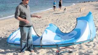 2012 RRD Vision Kiteboarding Kite Review [upl. by Wiedmann]