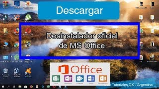 Descargar herramienta de desinstalación de Office 2010  2013  2016 [upl. by Anitsyrk]