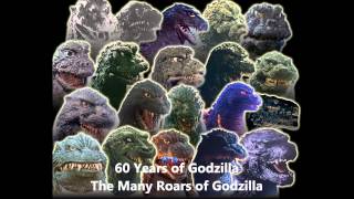 Godzilla 19542014 Roars [upl. by Landes674]