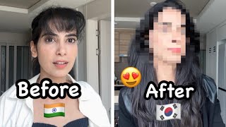 🇰🇷My birthday Korean makeover 🎂  Korean Vlog shopping makeup ✨ [upl. by Antoinetta]