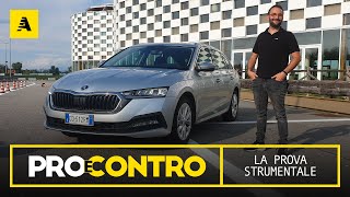 Skoda OCTAVIA metano  PRO e CONTRO  PROVA STRUMENTALE [upl. by Ahsenroc]