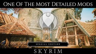 AMAZINGLY DETAILED RADUN CASTLE  Skyrim SE Ultra High ENB  Photoreal Graphics  Nvidia GTX 1080 [upl. by Omixam]