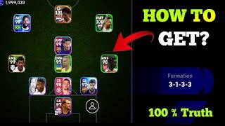 How To Get The Rare Formation 3133 In Efootball 2024 Mobile 🤔  The Right Information [upl. by Kopp]