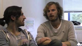 On the Merlin Set Interview with Rupert Young amp Eoin Macken [upl. by Isadora]