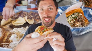 Ultimate TIJUANA TACO TOUR 🇲🇽 Mexican Street Food in Tijuana Mexico [upl. by Collyer]