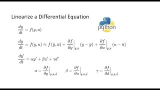 Linearize a Differential Equation [upl. by Euqinomod]