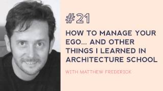 21 101 Things I Learned In Architecture School with Matthew Frederick [upl. by Kerrill]