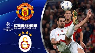 Manchester United vs Galatasaray Extended Highlights  UCL Group Stage MD 2  CBS Sports Golazo [upl. by Yromas464]