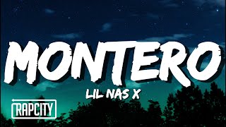 Lil Nas X  MONTERO Lyrics [upl. by Aiciled]