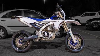 WR450F Supermoto Highway Commute [upl. by Cott289]