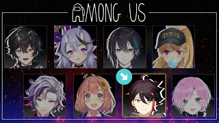 【Among Us】深夜の”ガチ対戦”【三枝明那  沢山のにじさんじ  にじさんじ】 [upl. by Prussian]