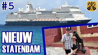 Nieuw Statendam Pt5  St Thomas Flavors Food Tours Painkiller Class Rum Tasting Orange Party [upl. by Enibas340]