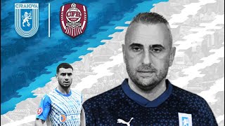 Ivaylo Petev și Vladimir Screciu au prefațat meciul „U“ Craiova – CFR Cluj [upl. by Ertemed550]