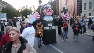 AntiPapstDemo in Berlin Sept 2011 [upl. by Lehrer]