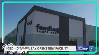 Feeding Tampa Bay opens new facility to continue fight against world hunger [upl. by Ahsaei796]