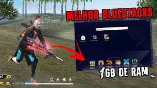 DESCOBRI O MELHOR EMULADOR BLUESTACKS LEVE PARA QUALQUER PC FRACO MELHORES CONFIGURAÇÕES 🔥🚀 FREEFIRE [upl. by Flavius]