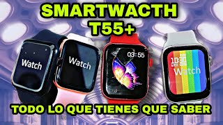 T55 Smartwatch Cómo Emparejar y Características [upl. by Nnaassilem887]