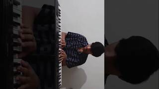 Kalki Revisited Theme Piano Cover music piano kalki kalkimassbgm keyboard bgm south shorts [upl. by Leber]