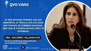 SOCORRO VILLAMAYOR  PTE DE LA COMISIÓN DE LEGISLACIÓN GRAL DE LA CÁMARA DE DIP [upl. by Dusza553]