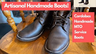 Cordobes Handmade MTO Service Boots [upl. by Renaldo793]